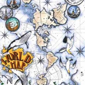 Carte du Monde par Alice Aïssa