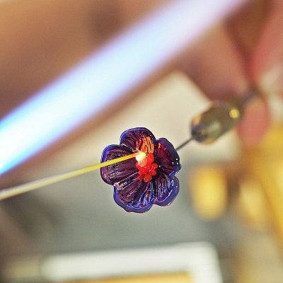 10 1 Chez Philomène Artisan Verrier Atelier verre filé