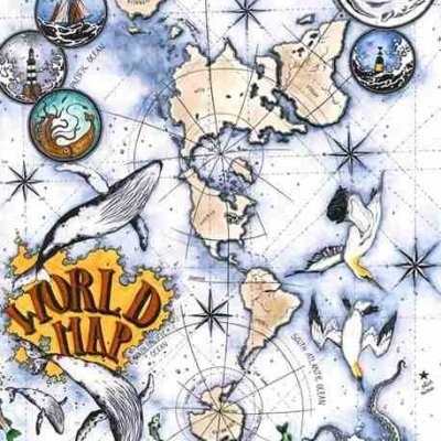 Carte du Monde par Alice Aïssa