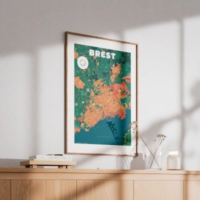 03Brest 50x70cm Mockup