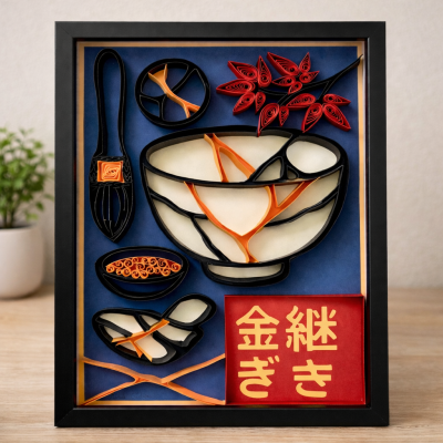 mimite creation kinsugi quilling