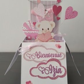 carte popup naissance