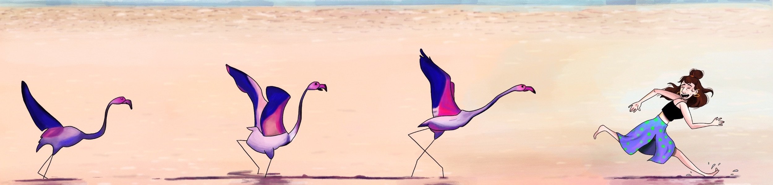 Flammes en rose copie