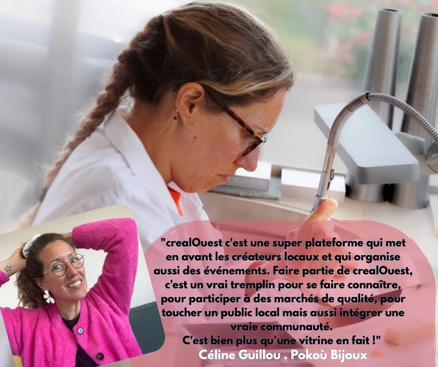 Zoom sur Céline Guillou - PoKoù Bijoux